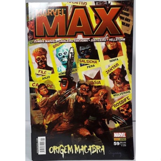 Revista Marvel Max N° 5, Livro Panini Comics/ Marvel Max Usado 90438495