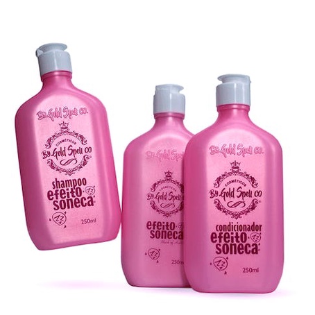 Tónico Gold Spell Cosméticos Tónico Poderoso reconstrucción de 250mL