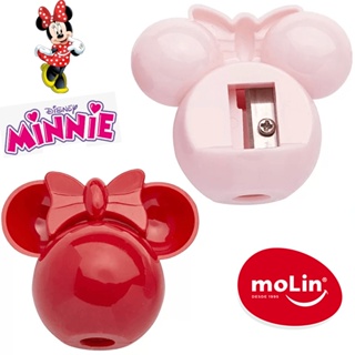 Apontador no Formato da Minnie Médio Unidade | Rosa ou Vermelho | Molin