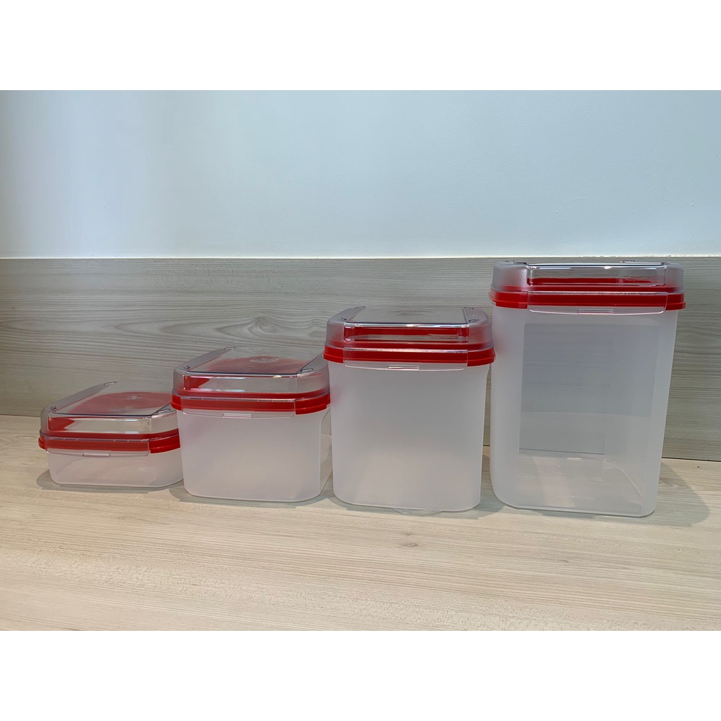 TUPPERWARE PEÇAS MODULARES QUADRADOS CLASSIC EM POLICARBONATO ...