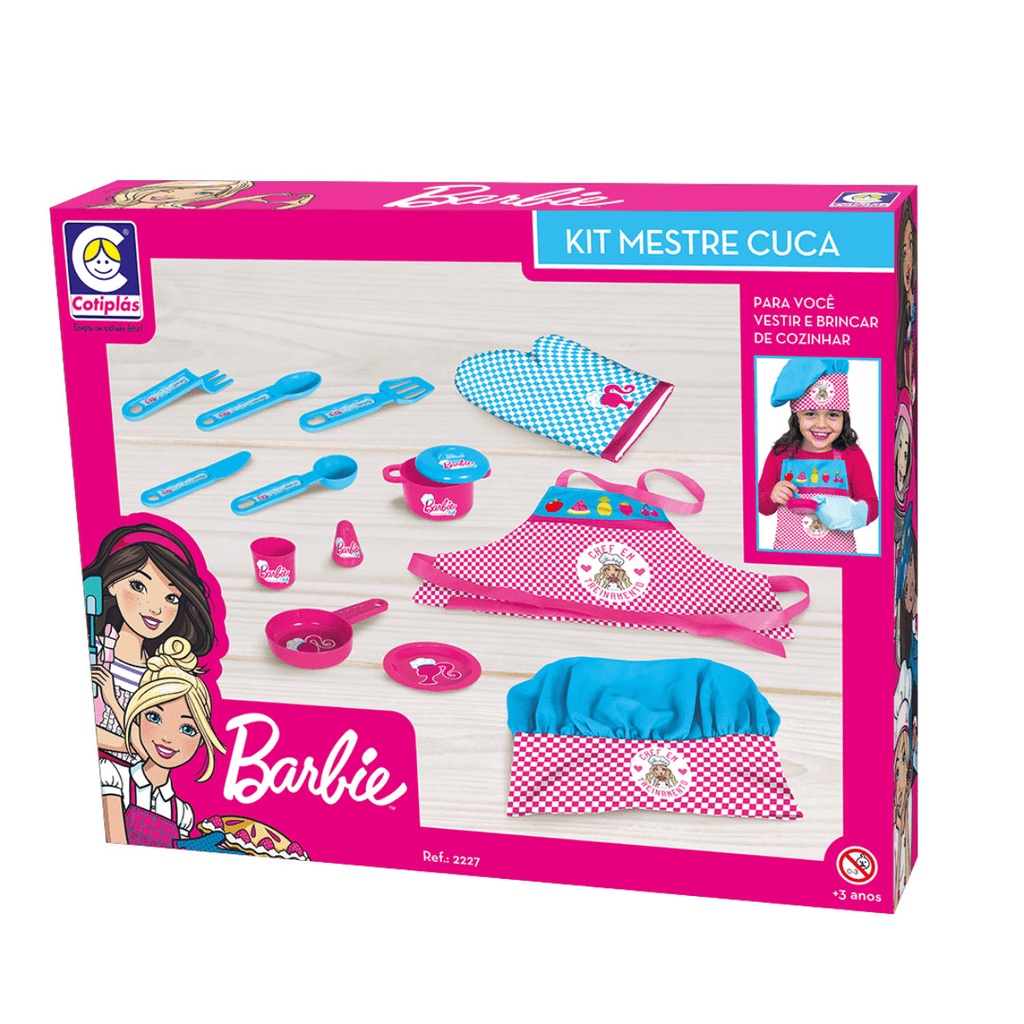 Cozinha Infantil Master Chef Barbie Cotiplás - 2490