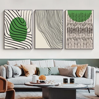 Quadros Decorativos Trio Kit 3 peças Grandes 90x60 ou 60x40 mais de 50 opções de imagens Quadro decorativo Sala Quadro decorativo Quarto Quadro decorativo Escritório Quadro decorativo Marmorizado Quadro decorativo abstrato Folhas arte quadro mosaico