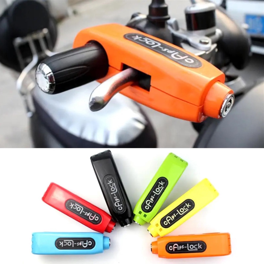 Trava Moto Manete Antifurto Punho Para Freio E Acelerador
