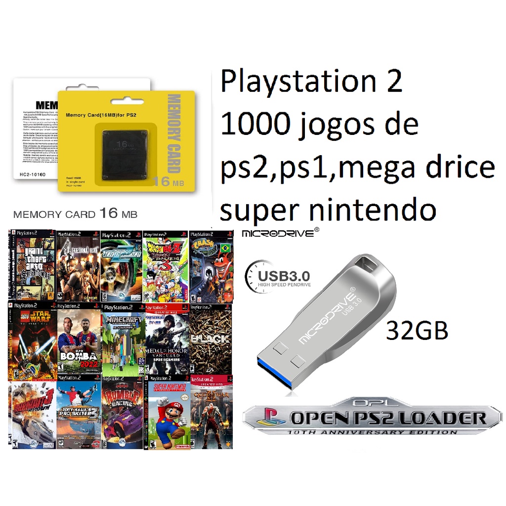 PS2 - OPL (Open PS2 Loader)