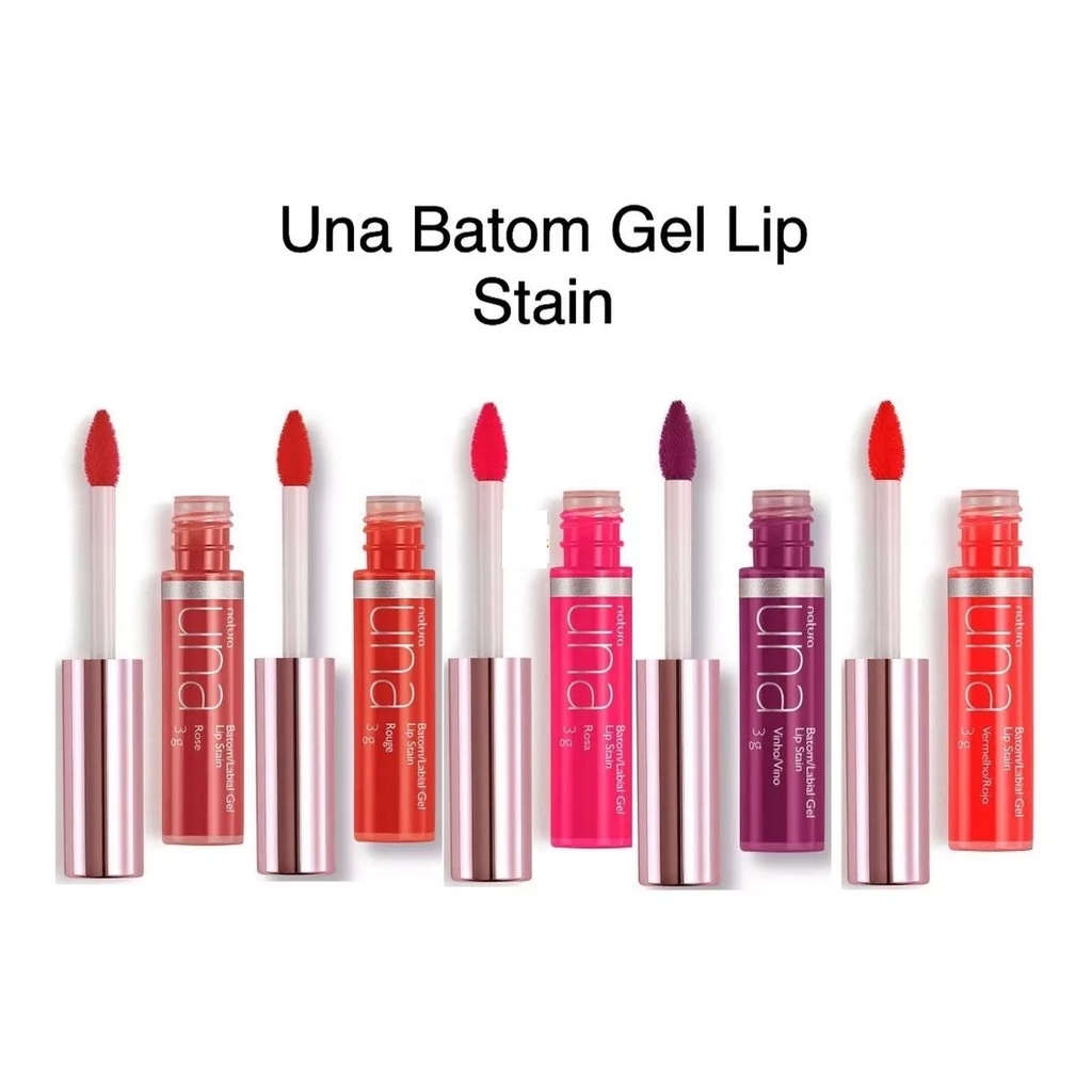 Batom Natura Una Gel Lip Stain Shopee Brasil