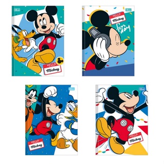 Caderno Mickey Grande 96 Folhas - Tilibra