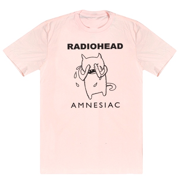 Camiseta Algodao Radiohead Amnesiac Unissex | Shopee Brasil