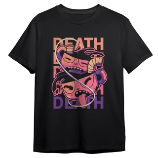 Camiseta Cuphead Death Caneco Camisa Geek Nerd Blusa