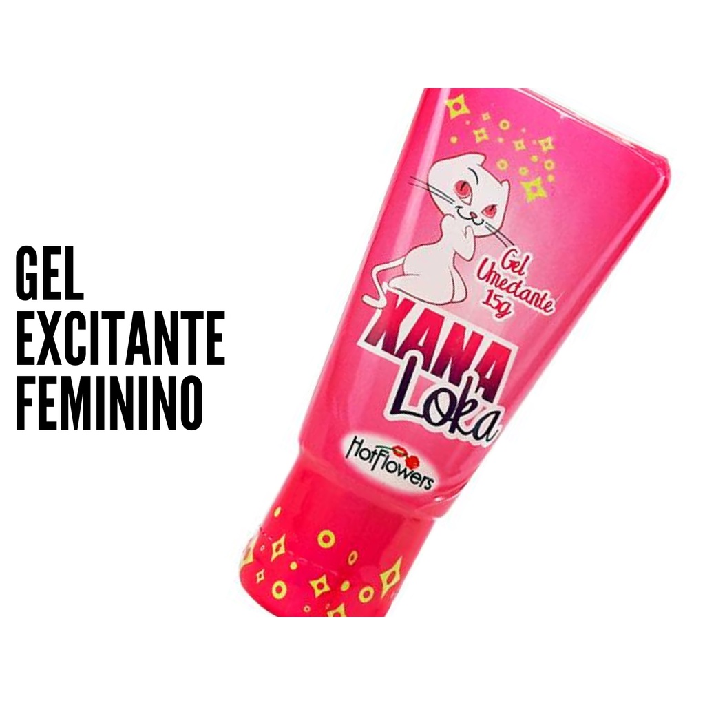 Xana Loka Gel Excitante Feminino Sexy Esquenta Esfria Vibra Shopee Brasil 6511