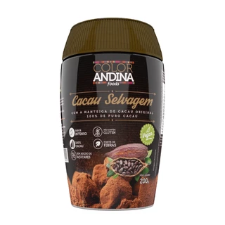 Cacau Selvagem 200g | 100% puro | COLOR ANDINA