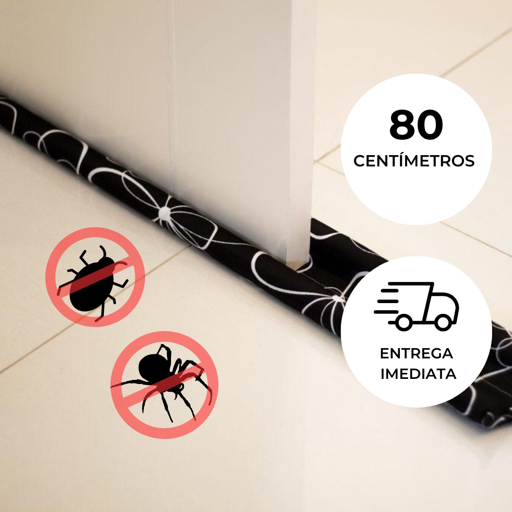 Veda Porta Protetor Rolinho Contra Insetos e Sujeiras 80cm Sortidos ...