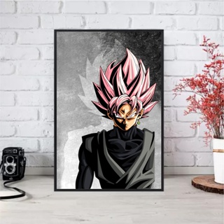 Quadro decorativo Desenho Majin Boo Dragon Ball Anime para sala