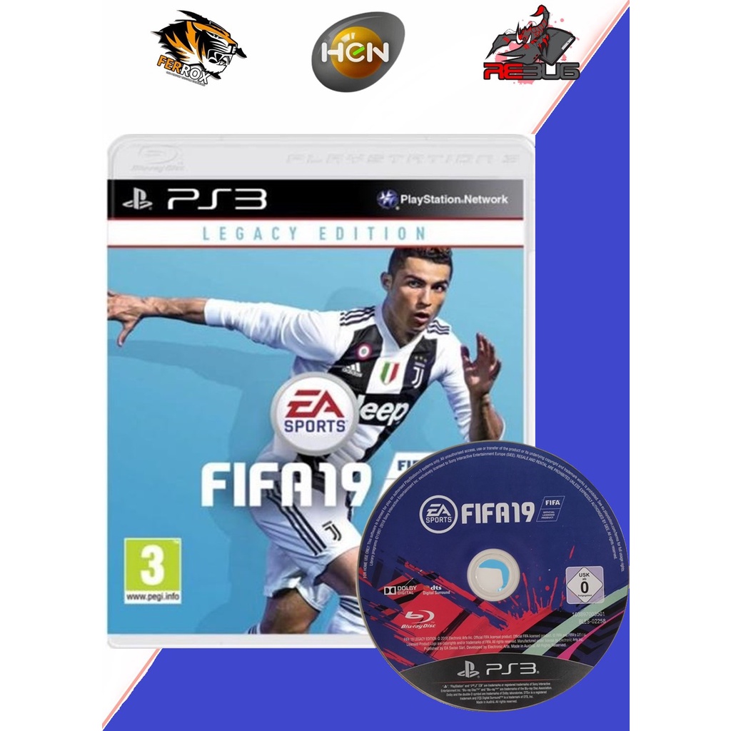 Jogo FIFA 19 Legacy Edition Electronic Arts PS3 Físico - Black Games