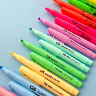 Marca Texto CIS Lumini Pastel Neon Ou Cinza - Escolha a Cor
