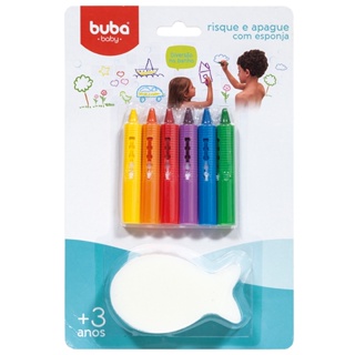 Kit Com 6 Lápis Para Azulejo Risque E Apague Buba