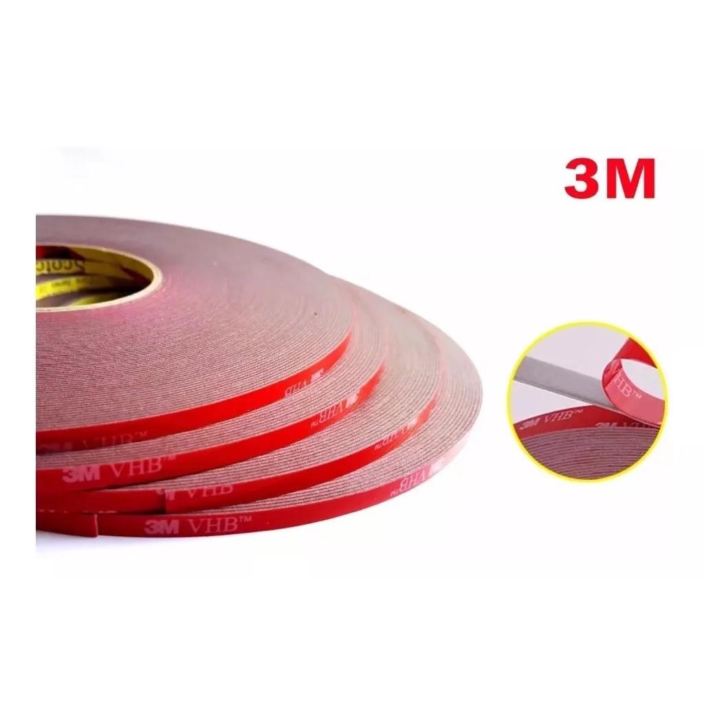 Fita Dupla Face Fixa Forte 3m Vhb 5mm X 33mt 4905 Original