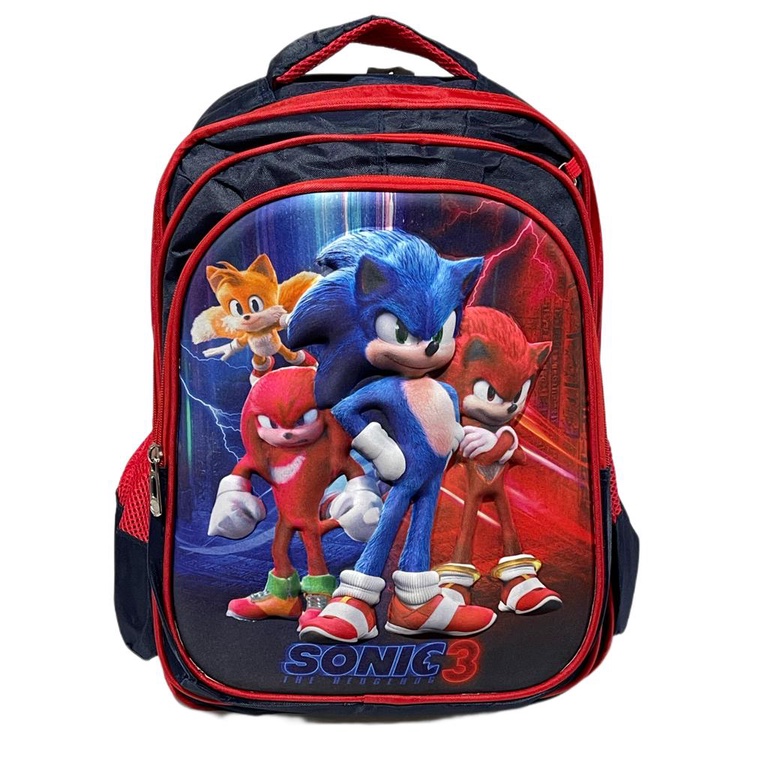 Mochila de Costas Sonic | Shopee Brasil