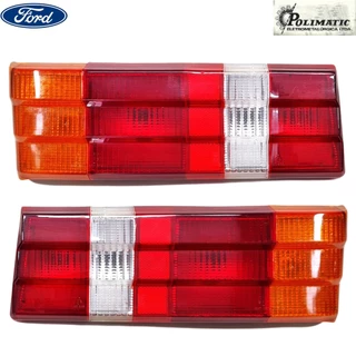 Par Lanterna Traseira Escort XR3 83 84 85 86 Polimatic Tricolor
