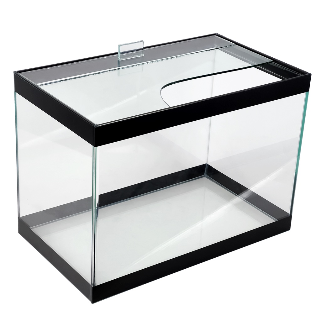 Aquário 10 Litros Para Peixes Ornamentais, Betta, Terrario, aquarismo, decoração 25x20x20cm Em Vidro 4mm