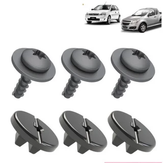Kit Grampo Presilha Parafuso Do Farol Montana 04/11/ Corsa 02/12/ Meriva 02/12 6 Peças