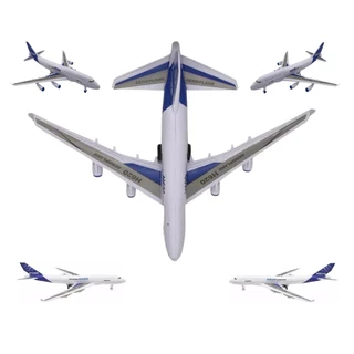 Avião Airbus Boeing De Plastico Para Crianças Com Luz E Som