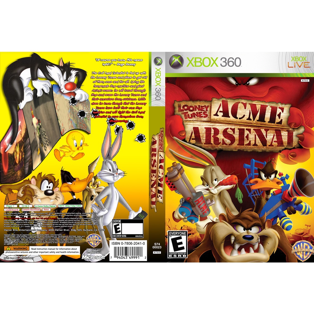 looney tunes xbox 360