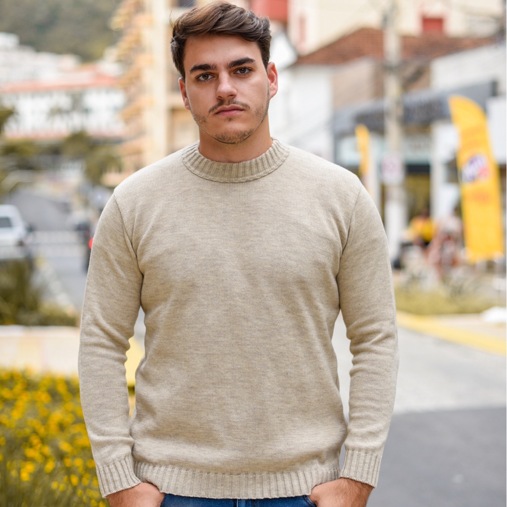 Preço de best sale sueter masculino