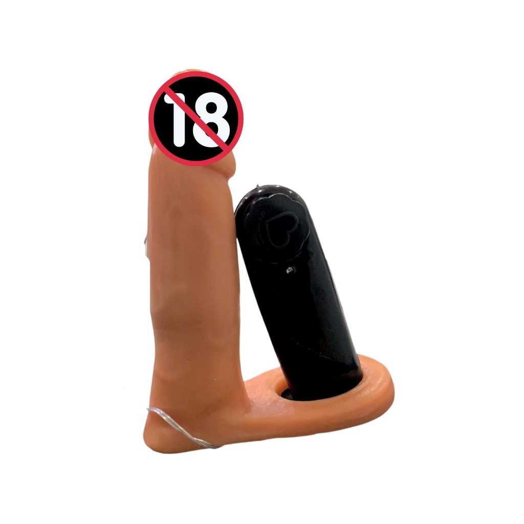 Consolo Dildo Anel Companheiro Dupla Penetração Peniano Pinto de Borracha  Plug DP Sex Shop