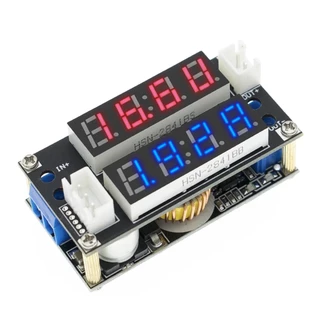 Módulo Conversor Step Down Buck 2em1 Led Display 5a Xl4015