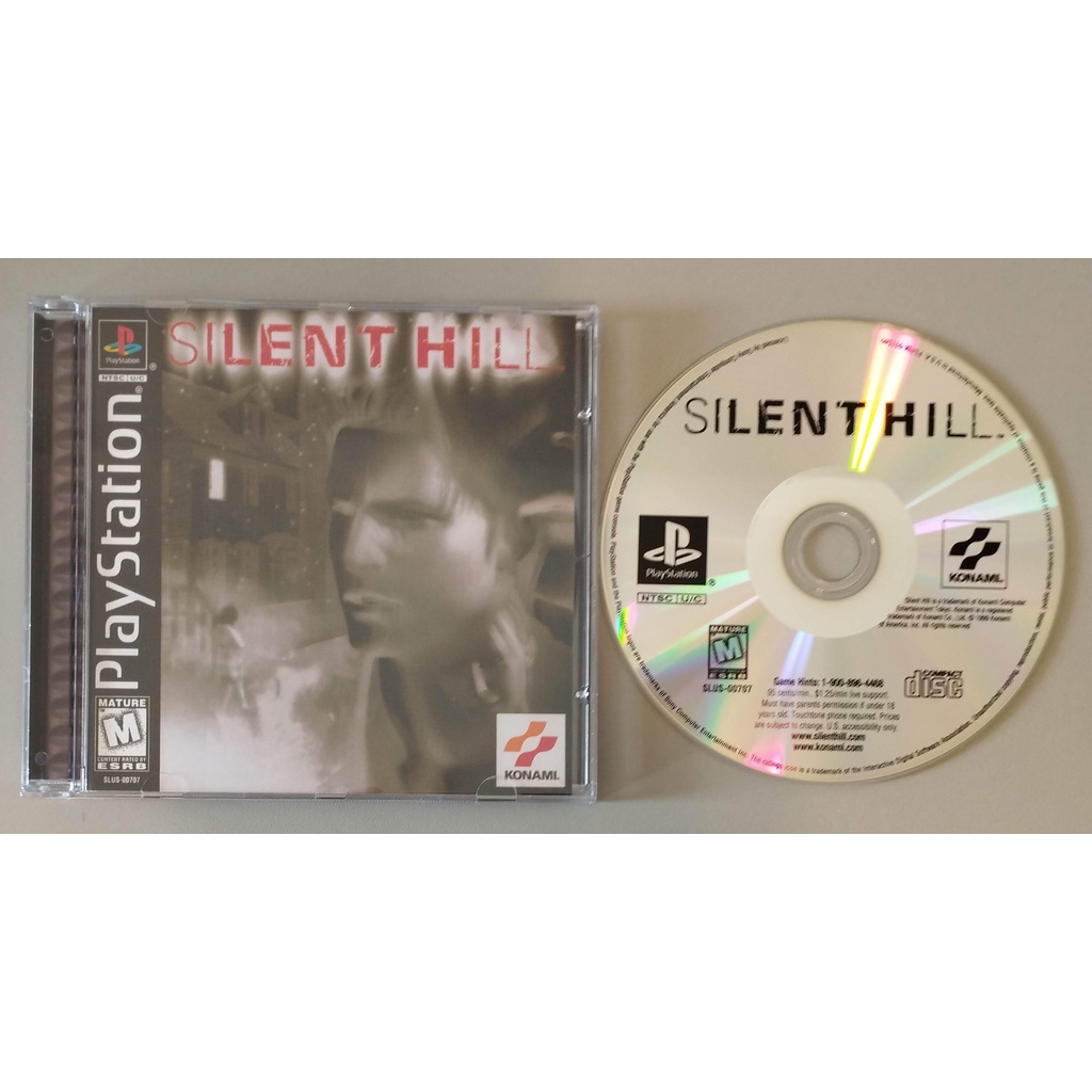 PS1 - Silent Hill 1 - MÍDIA PRATA