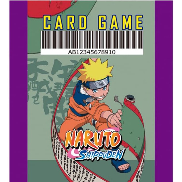 Jogo de Cartas - Ta Na Cara - Naruto Shippuden - 2 Jogadores - Elka