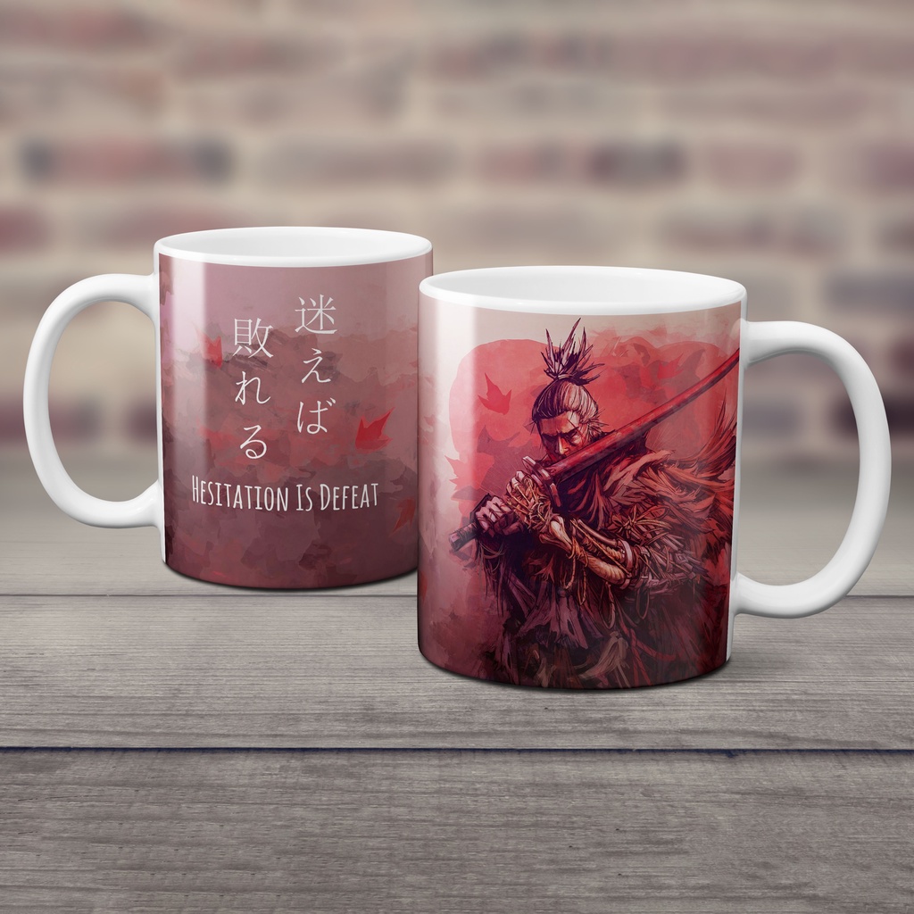 Caneca Sekiro - Hesitation is defeat