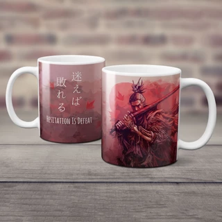 Caneca Sekiro - Hesitation is defeat