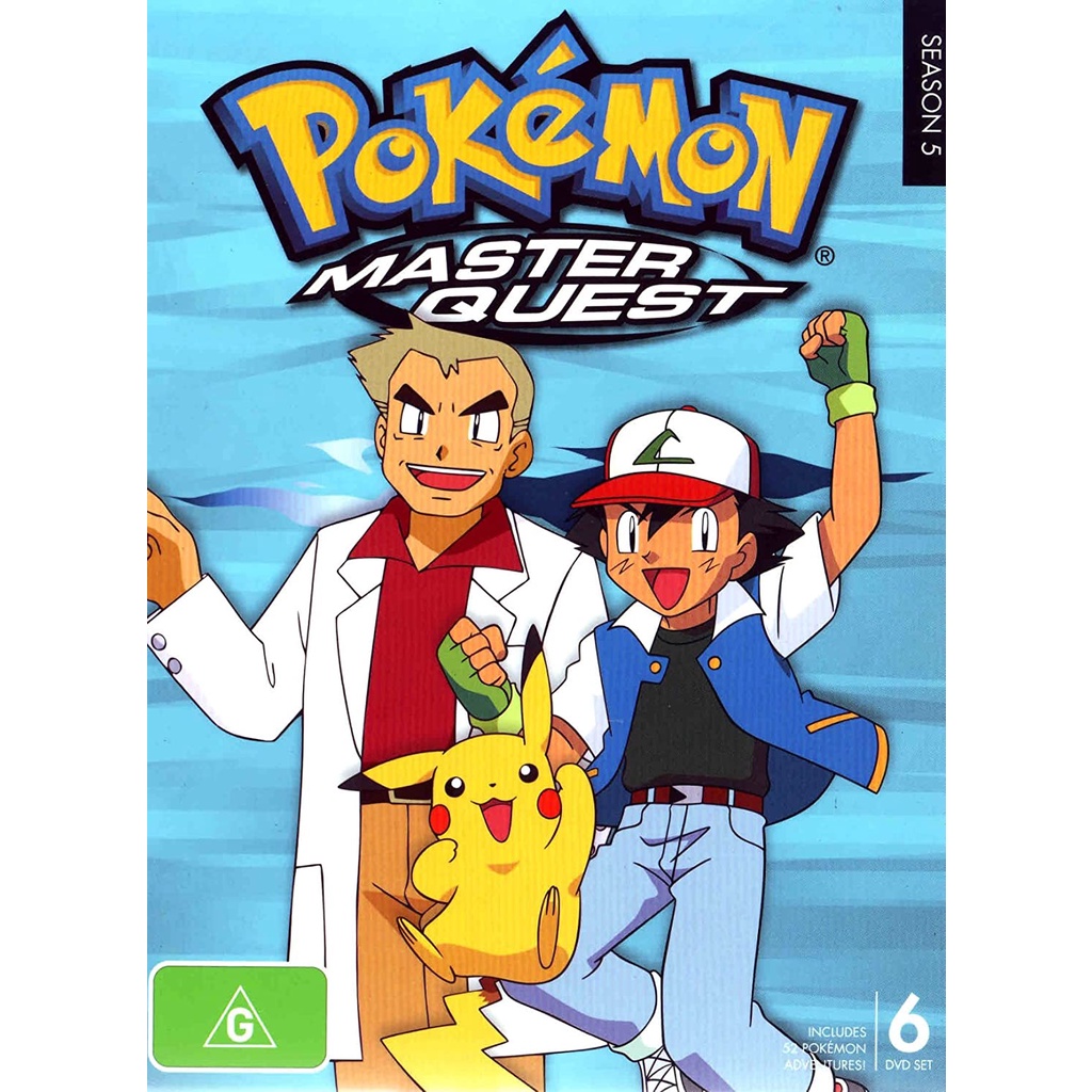 Pokémon 5ª Temporada (Master Quest) Completa E Dublada Em Dvd