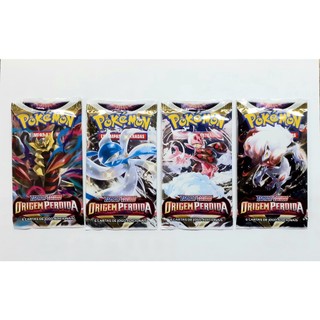 Pokemon Pacote 6 Cartas Origem Perdida Lacrado | Shopee Brasil