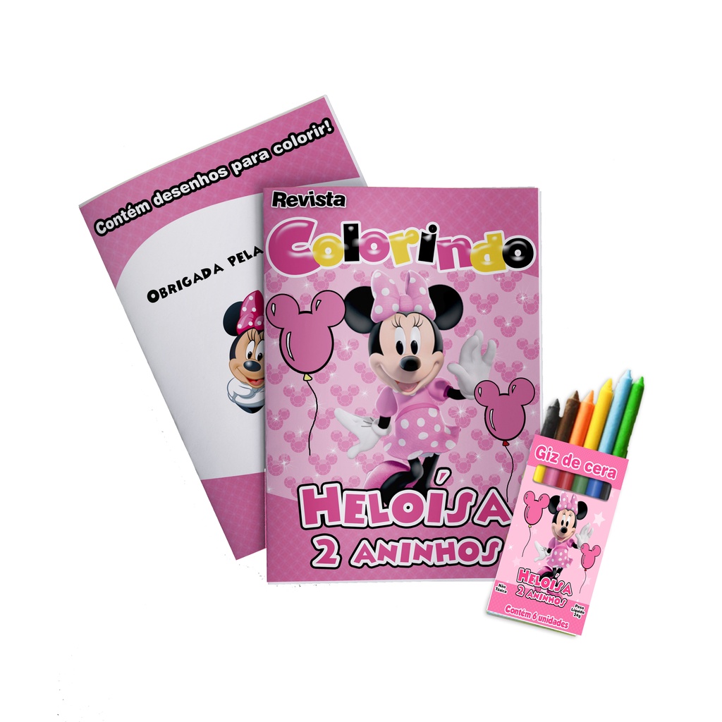 20 Mini Kit de Colorir 10x15 My Little Pony