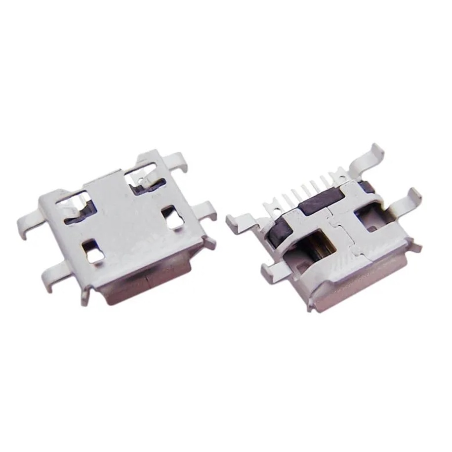 Conector Carga Micro Usb 7 Pinos V8 p/ Placa , Celular , Tablet e Eletrônicos (1 pç)
