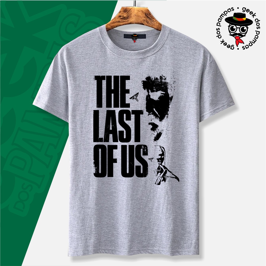 Camiseta Masculina Adulto Unissex Video Game The Last of Us