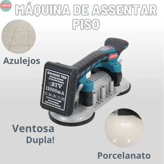 Maquina De Assentar Azulejos Porcelanatos Ventosa Dupla 21v Arita