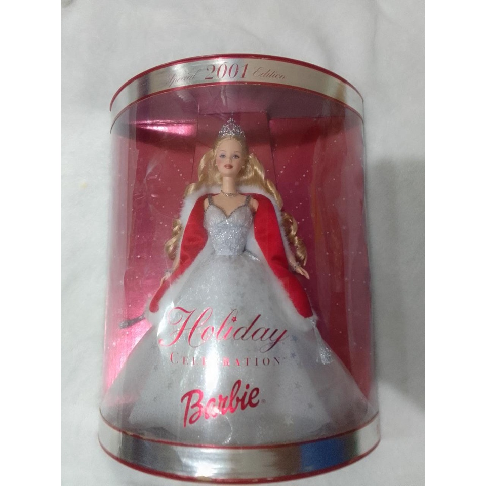 2001 holiday shop barbie