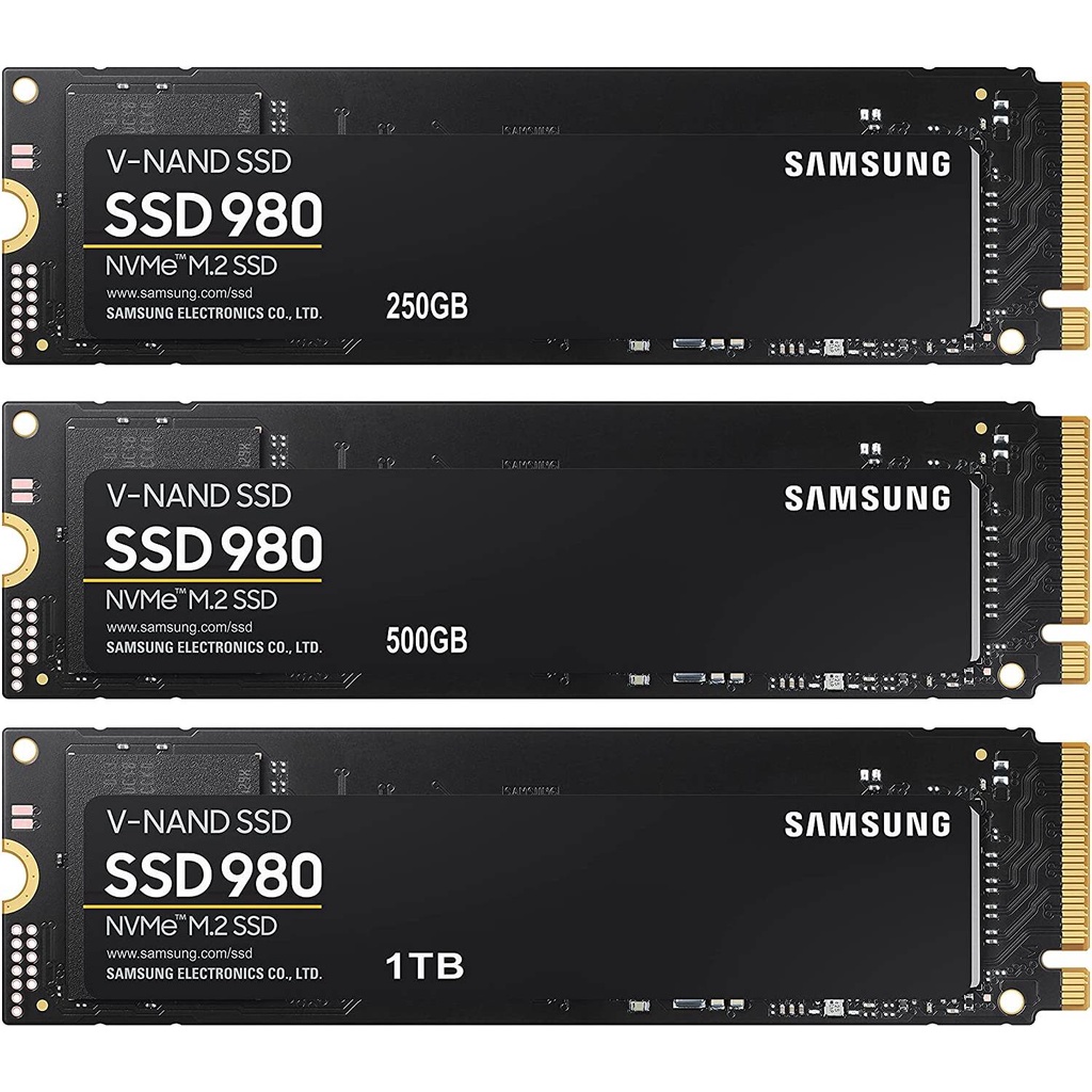 Samsung ssd 980 nvme m 2 unidade de estado s lido 250gb 500gb 1tb