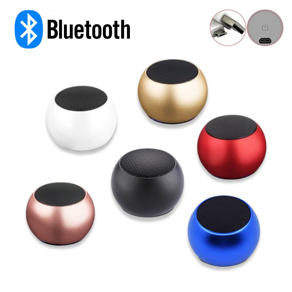 Kit 10 Mini Caixinha De Som Bluetooth Speaker Tws Portatil Amplificada ...