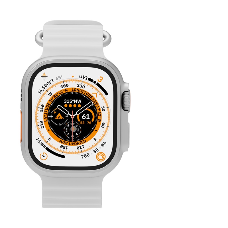 Relogio Smartwatch 3 Bussola Hello Watch 1GB 49mm IWO Homem Serie 8 Original Shopee Brasil