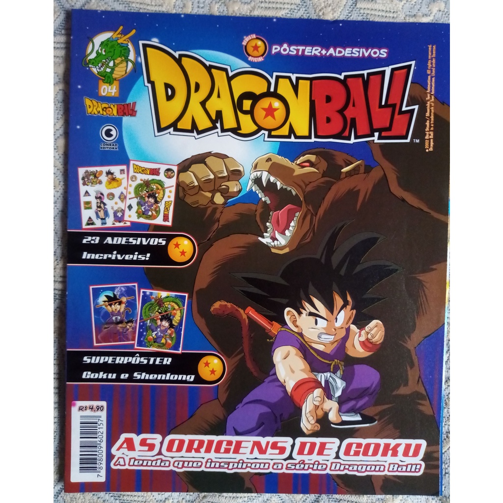 20 Revista para Colorir Dragon Ball ( Modelo 02)