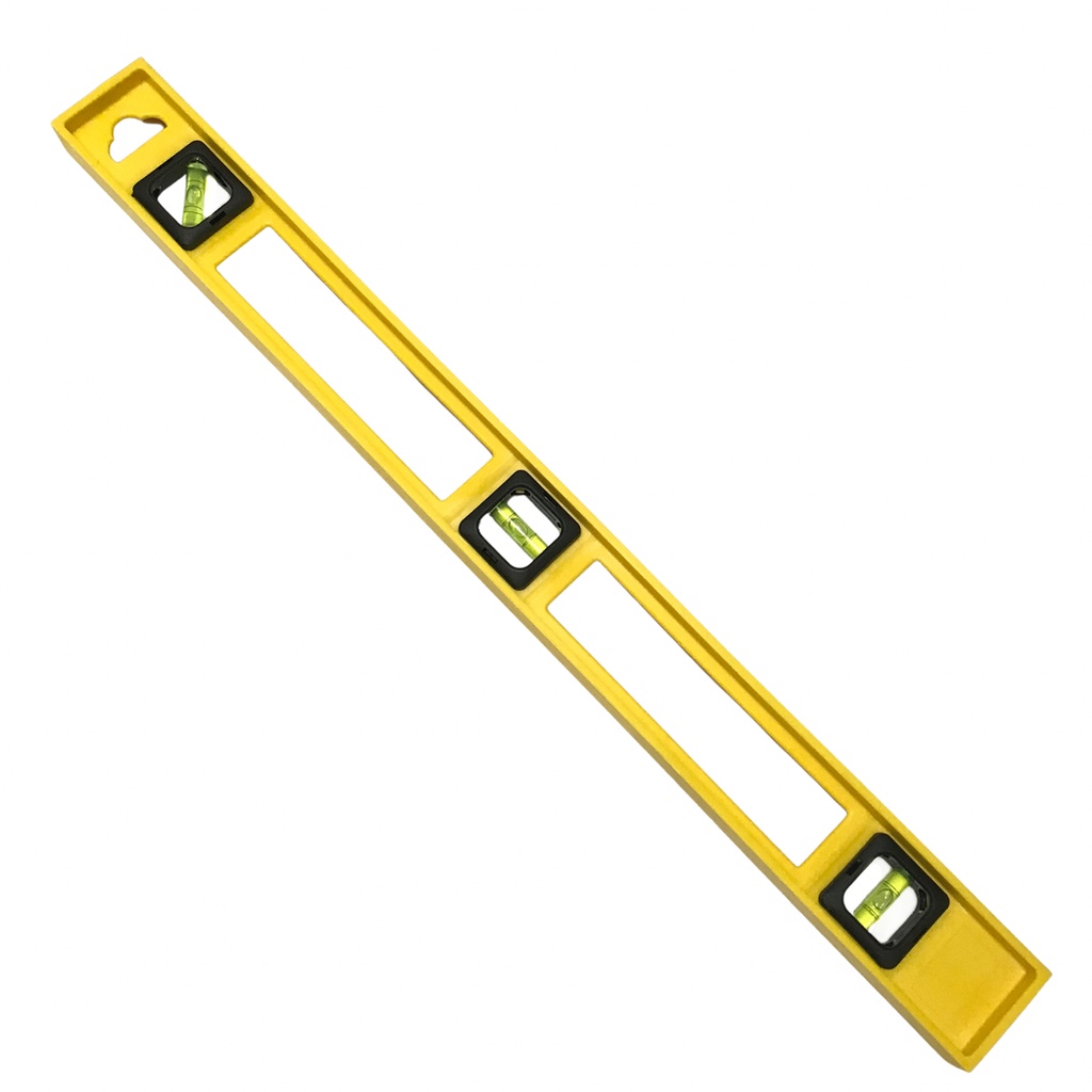 Nível Profissional 60cm Pedreiro Abs Resistente Régua de Prumo 3 bolhas