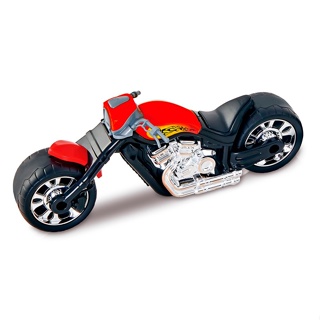 Moto De Brinquedo Harley Davidson Motoqueiro Fantasma - Bs Toys Brinquedos  Para Crianças