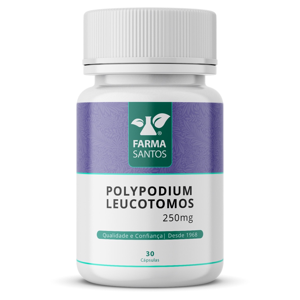 Polypodium Leucotomos 250Mg 30 Cápsulas | Shopee Brasil