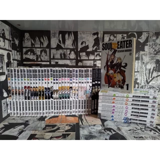 MANGA SOUL EATER COMPLETE SUA COLEÇAO VOLUMES AVULSOS JBC