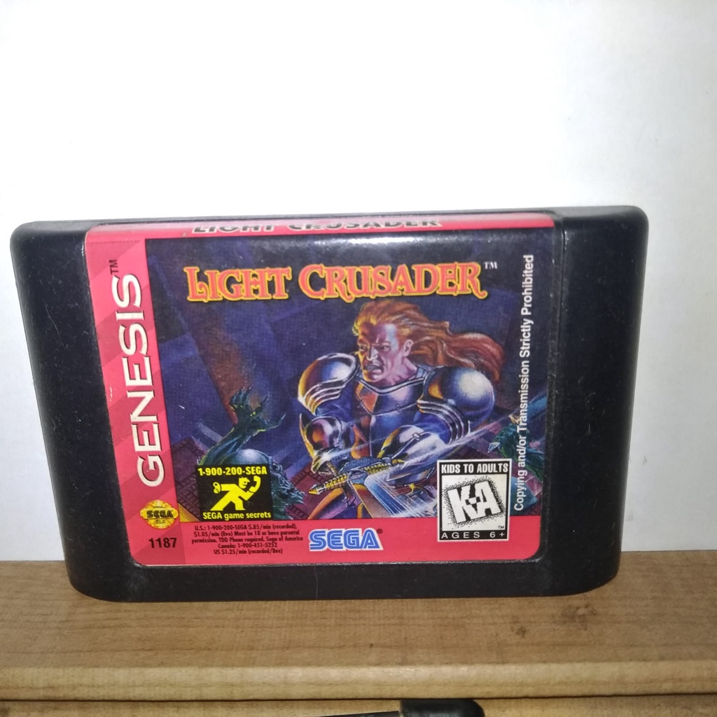 Light Crusader : Le Mystère de Green Rod - jeu vidéo Megadrive