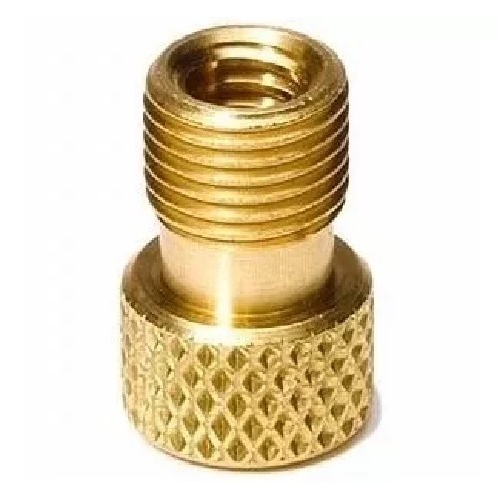 Adaptador Válvula Presta De Bico Fino Para Grosso Bike